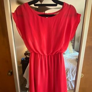 Pink Hi-Low Mini Dress by Lush